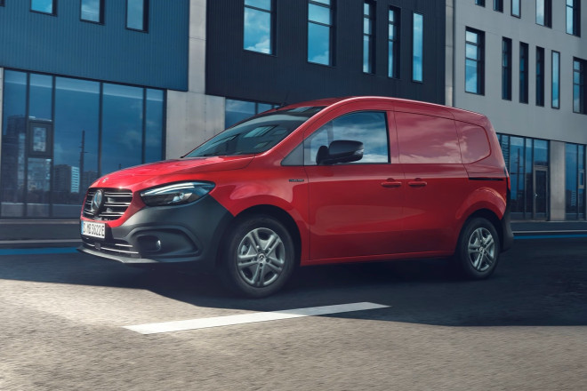 Mercedes eCitan - zaprto dostavno vozilo