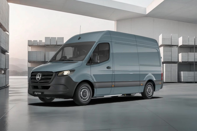 Mercedes eSprinter - zaprto dostavno vozilo