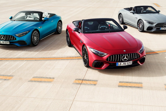Mercedes AMG SL cabrio